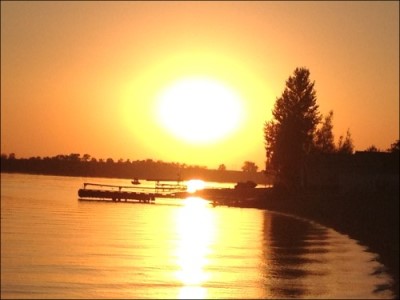 Resort Village of Glen Harbour - sunset